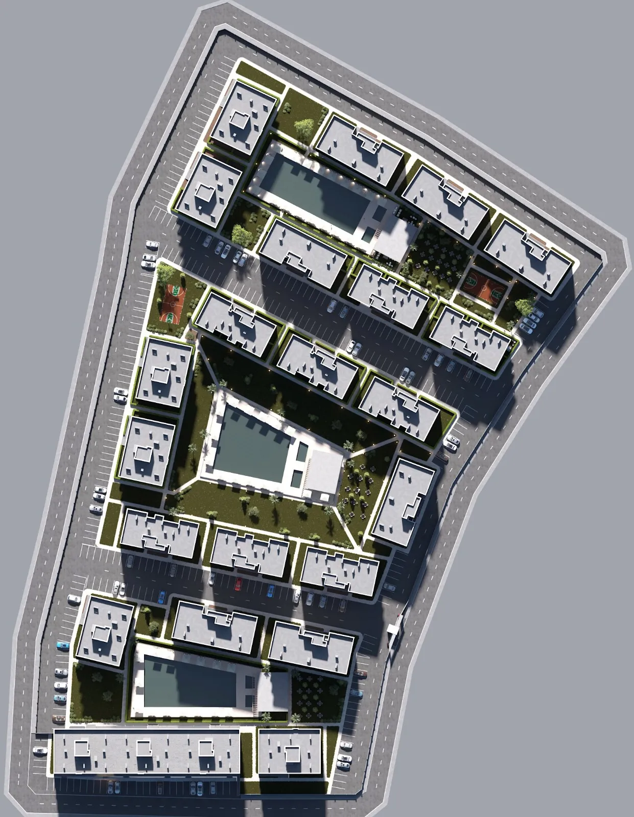 Lotus Park Projesi yeşil alan tasarımı